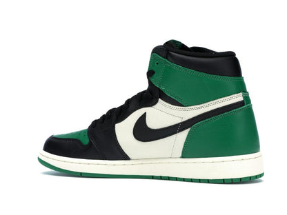 Jordan 1 Retro High Pine Green Black Sail 555088-302 - savito