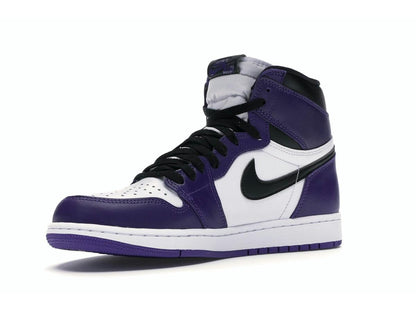 Jordan 1 Retro High Court Purple White 555088-500 - savito