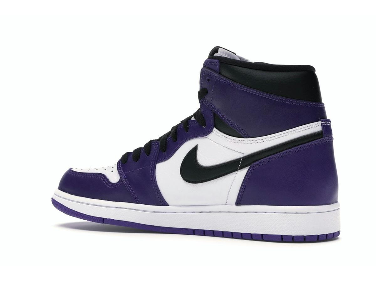 Jordan 1 Retro High Court Purple White 555088-500 - savito