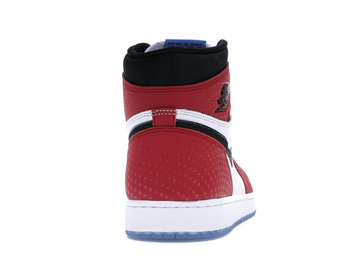 Jordan 1 Retro High Spider-Man Origin Story Gym Red 555088-602 - savito