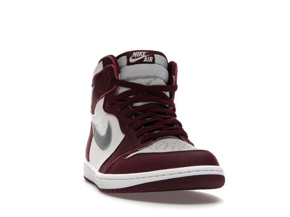 Jordan 1 Retro High OG Bordeaux White Metallic Silver 555088-611 - savito