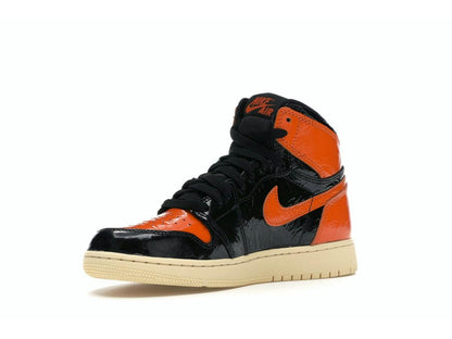 Jordan 1 Retro High Shattered Backboard 3 (GS) Black Starfish 575441-028 - savito
