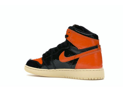Jordan 1 Retro High Shattered Backboard 3 (GS) Black Starfish 575441-028 - savito