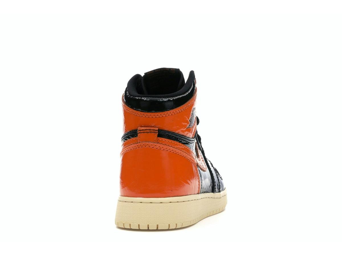 Jordan 1 Retro High Shattered Backboard 3 (GS) Black Starfish 575441-028 - savito