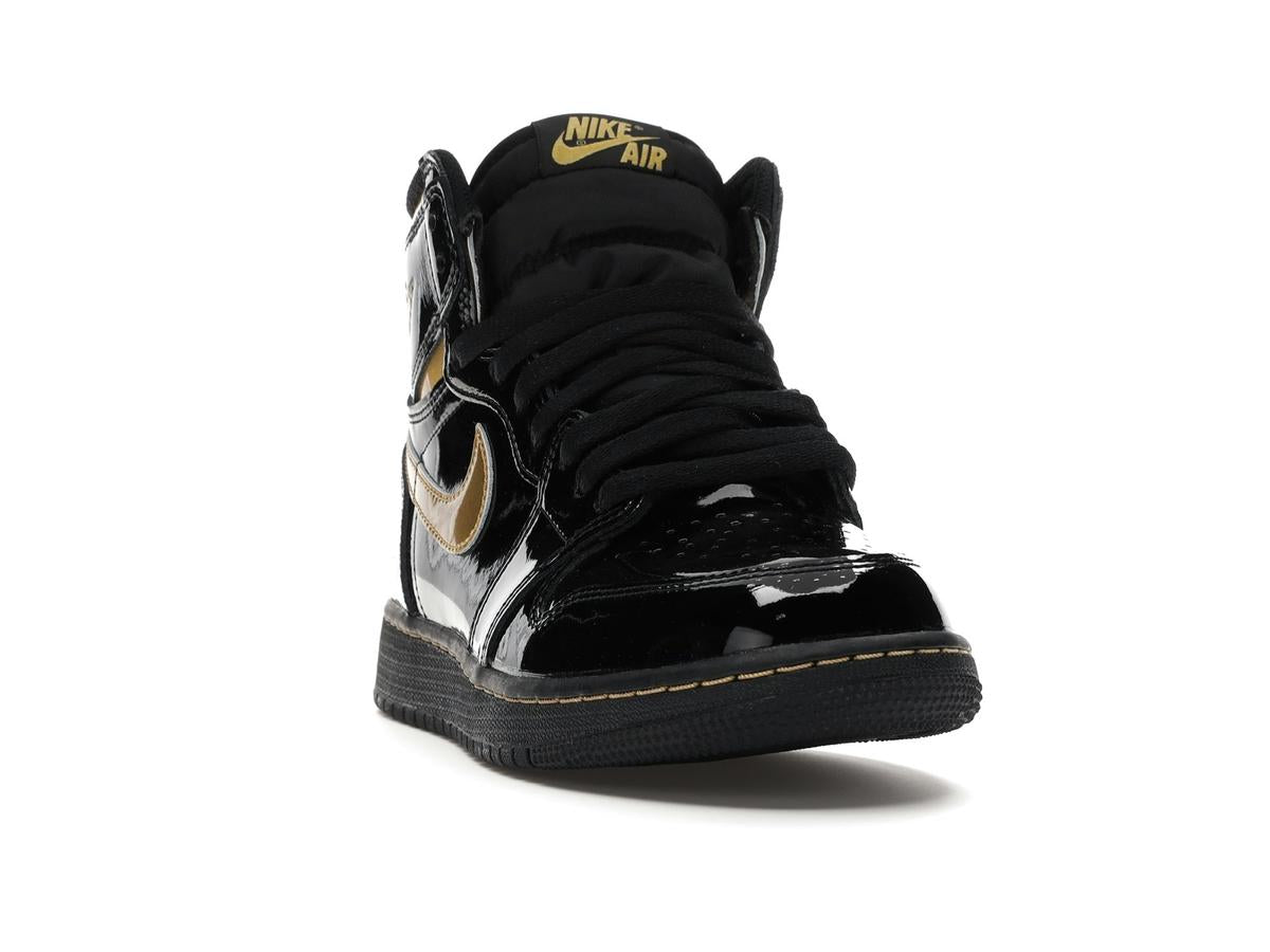 Jordan 1 Retro High Black Metallic Gold (2020) (GS) - savito