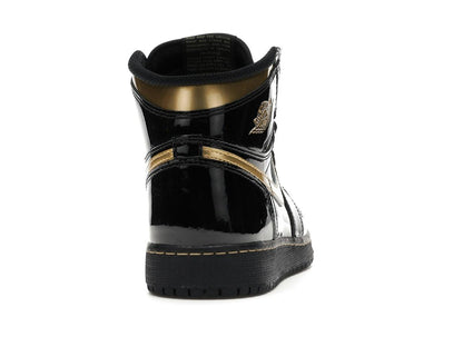 Jordan 1 Retro High Black Metallic Gold (2020) (GS) - savito
