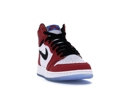 Jordan 1 Retro High Spider-Man Origin Story (GS) Gym Red 575441-602 - savito