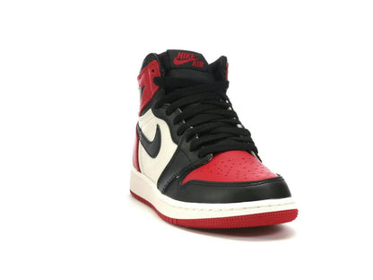 Jordan 1 Retro High Bred Toe (GS) Gym Red Black Summit White 575441-610 - savito