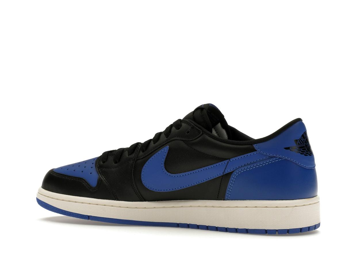 Jordan 1 Retro Low Royal (2015) Black Varsity Royal-Sail 705329-004 - savito