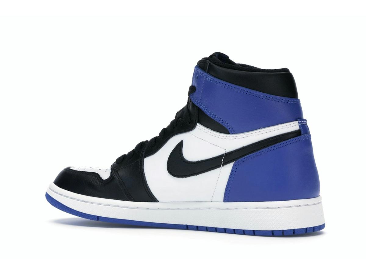 Jordan 1 Retro High Fragment Black Sport Blue White 716371-040 - savito