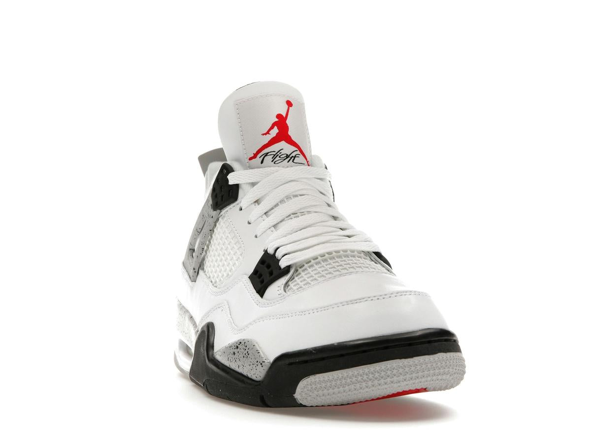 Jordan 4 Retro Do the Right Thing Pack White Fire Red Black Tech Grey 840606-192 - savito