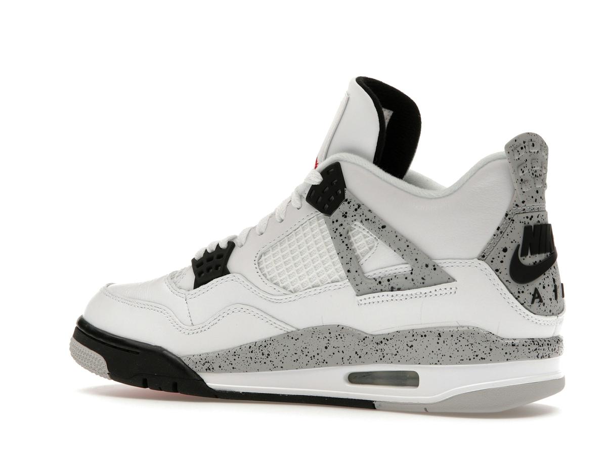 Jordan 4 Retro Do the Right Thing Pack White Fire Red Black Tech Grey 840606-192 - savito