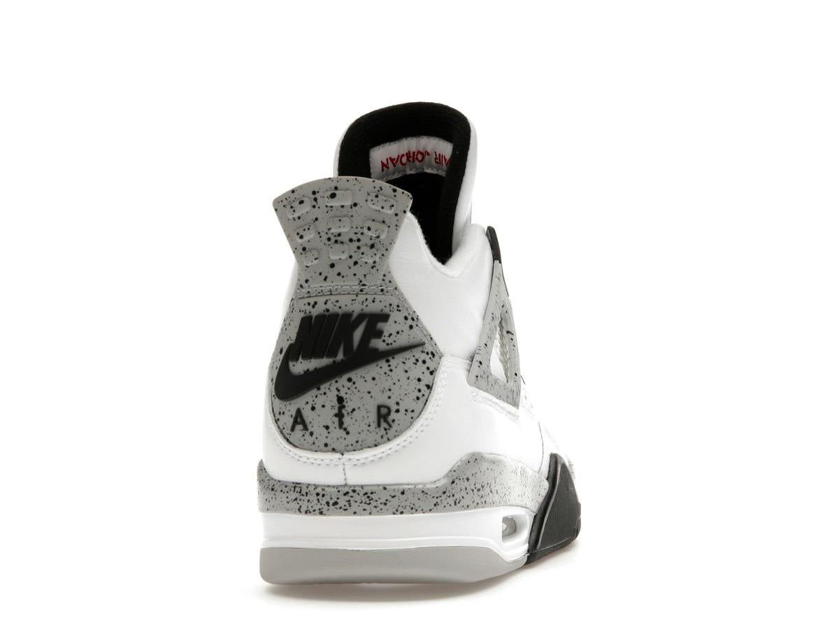 Jordan 4 Retro Do the Right Thing Pack White Fire Red Black Tech Grey 840606-192 - savito