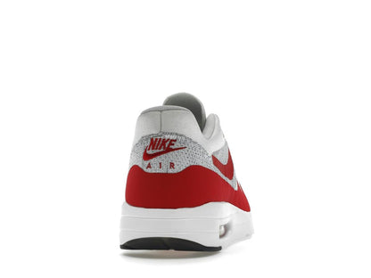 Nike Air Max 1 Flyknit OG White University Red Sneakers 843384-101 - savito