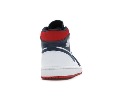 Jordan 1 Mid SE USA White Varsity Red Midnight Navy 852542-104 - savito