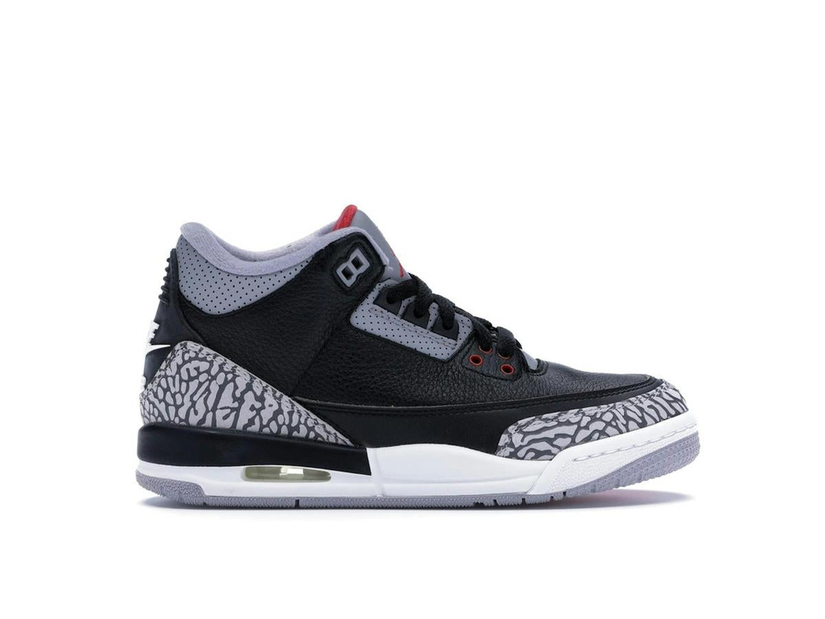 Air Jordan 3 Retro OG Black Cement 2018 GS 854261-001 - savito