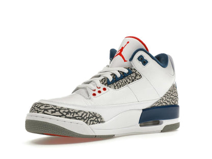 Jordan 3 Retro True Blue (2016) White Varsity Red 854262-106 - savito