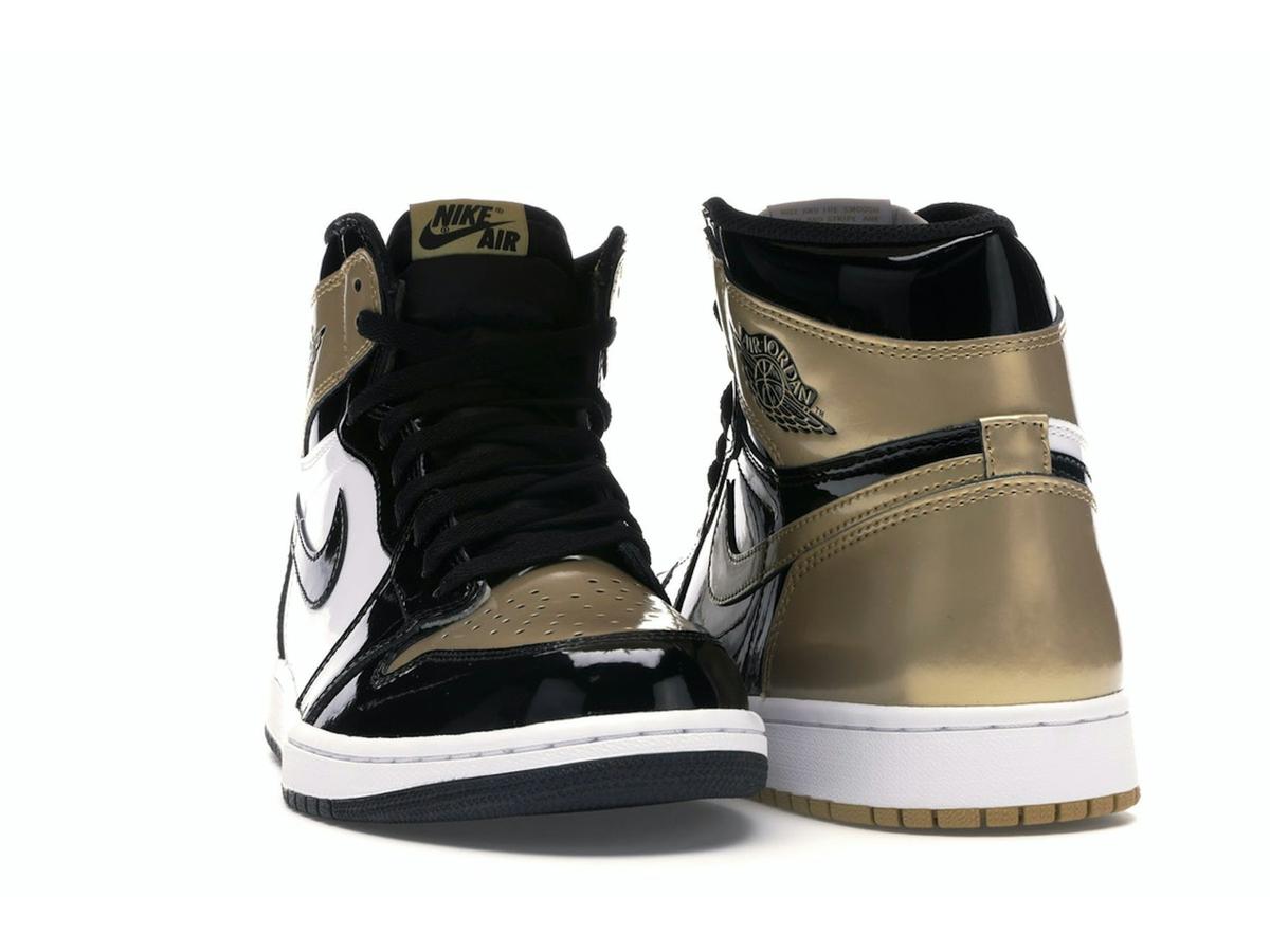 Jordan 1 Retro High Gold Top 3 861428-001 Black Metallic Gold - savito