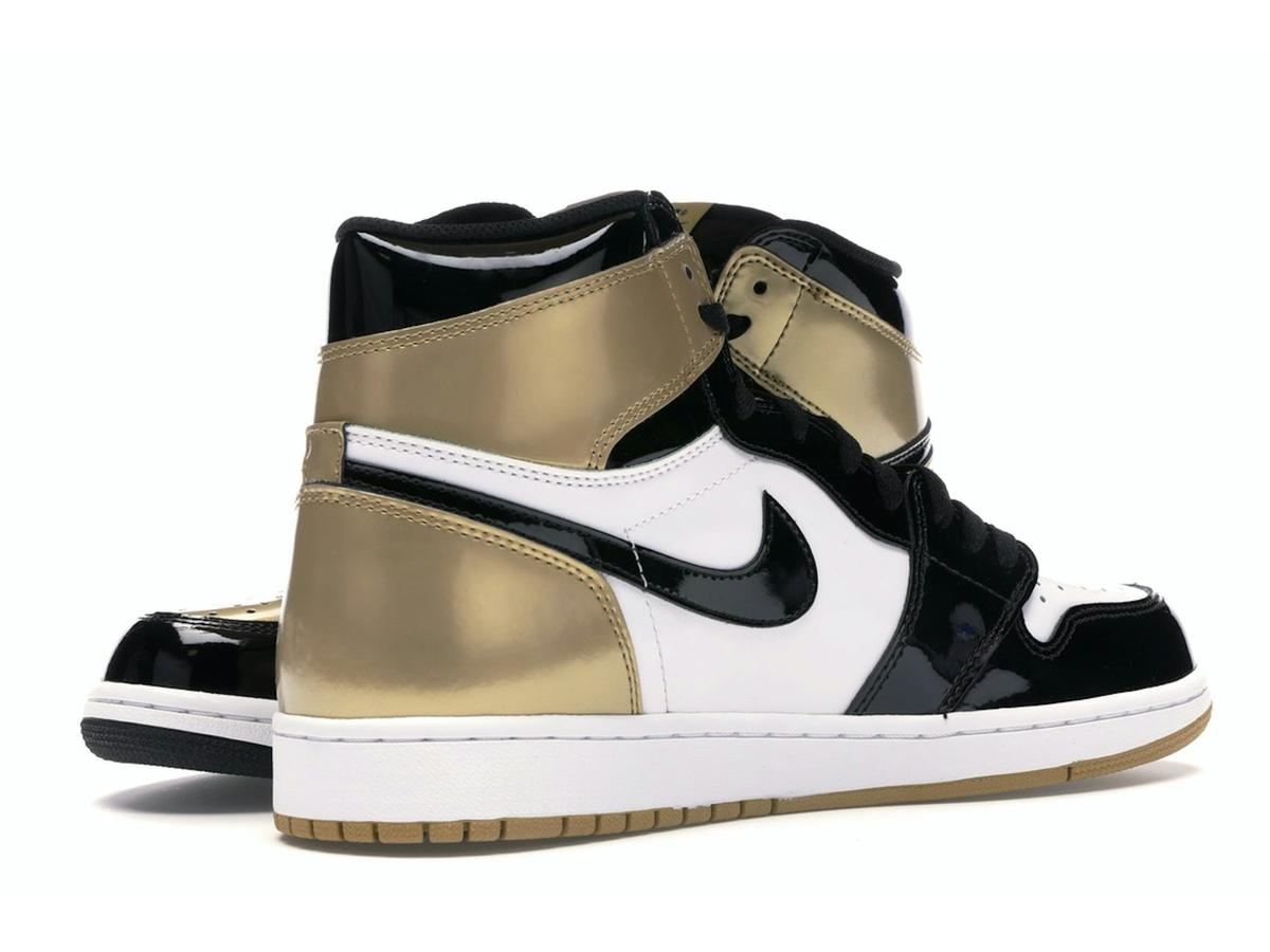 Jordan 1 Retro High Gold Top 3 861428-001 Black Metallic Gold - savito