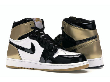 Jordan 1 Retro High Gold Top 3 861428-001 Black Metallic Gold - savito