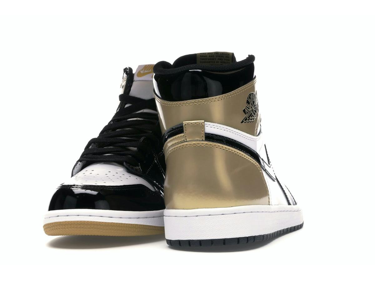 Jordan 1 Retro High Gold Top 3 861428-001 Black Metallic Gold - savito
