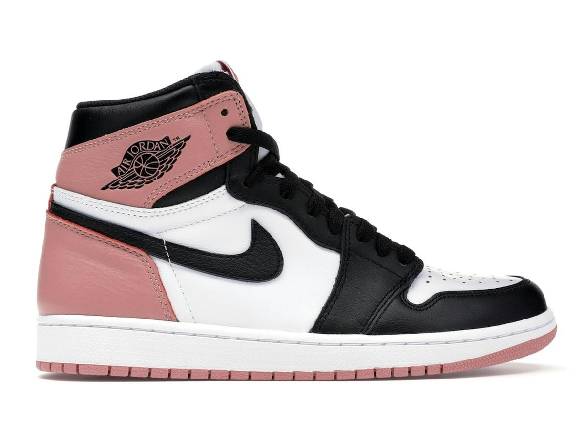 Jordan 1 Retro High Rust Pink Sneakers 861428-101 - savito
