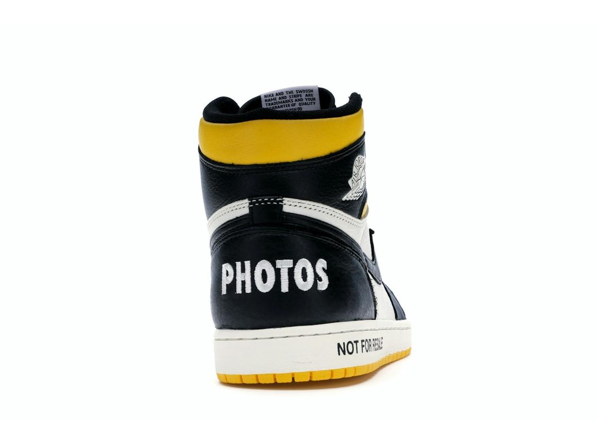 Jordan 1 Retro High Not for Resale Varsity Maize 861428-107 - savito