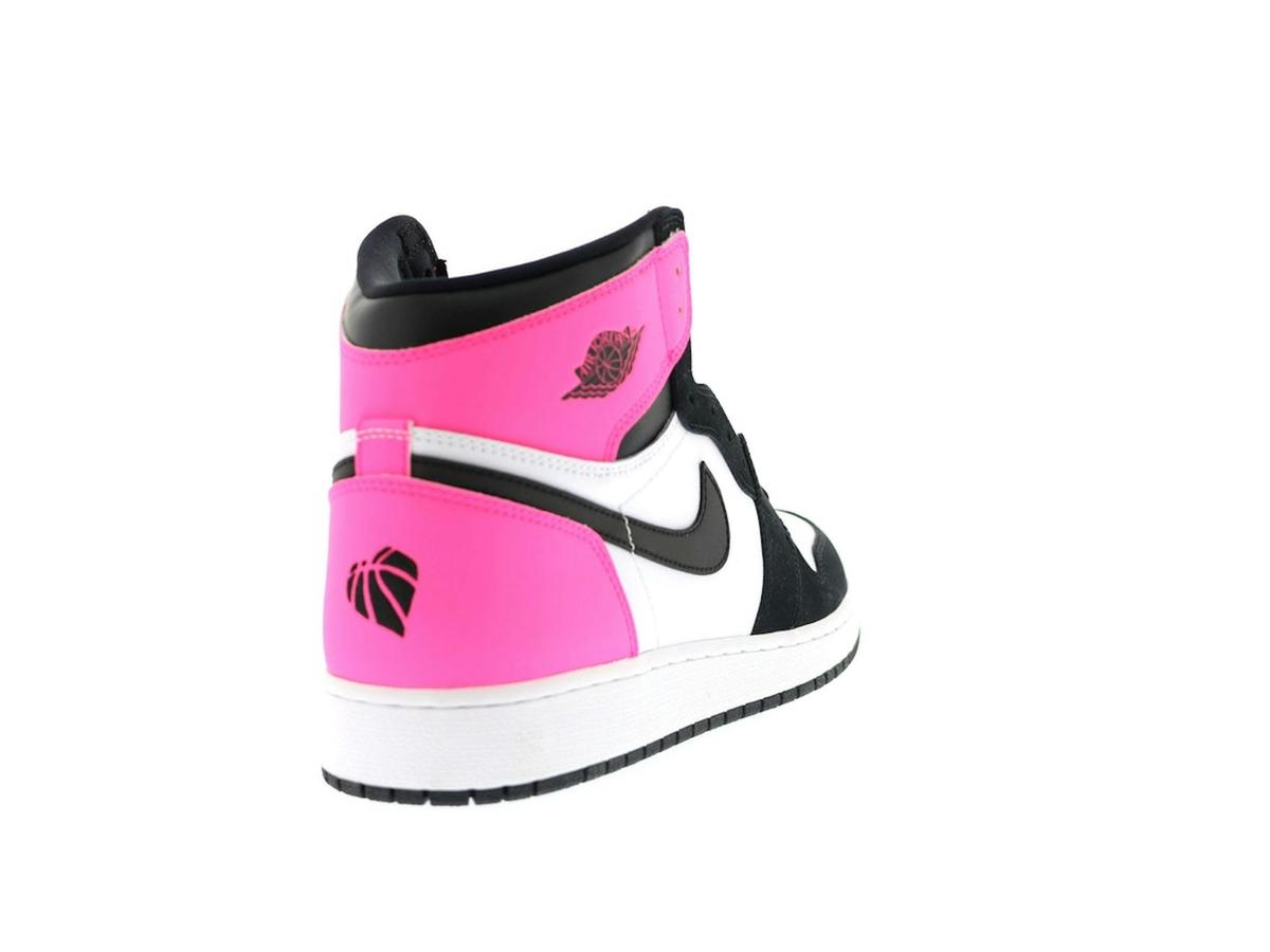 Air Jordan 1 Retro Valentine's Day 2017 GS Black Hyper Pink White 881426-009 - savito