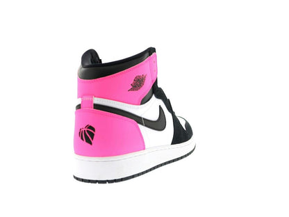 Air Jordan 1 Retro Valentine's Day 2017 GS Black Hyper Pink White 881426-009 - savito