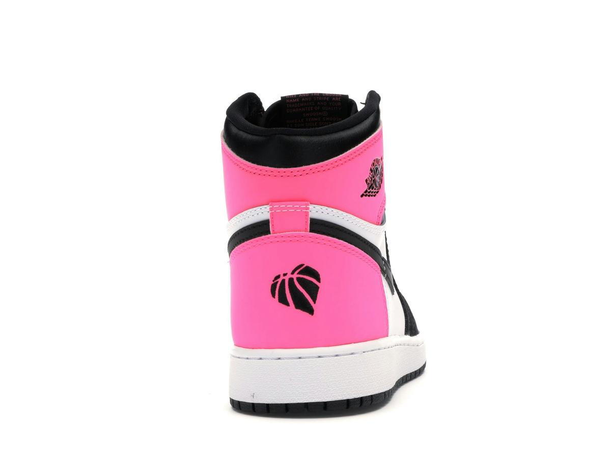 Air Jordan 1 Retro Valentine's Day 2017 GS Black Hyper Pink White 881426-009 - savito