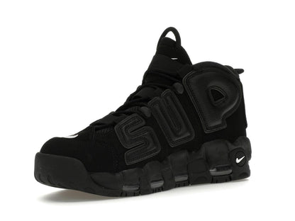 Nike Air More Uptempo Supreme Suptempo Black - savito
