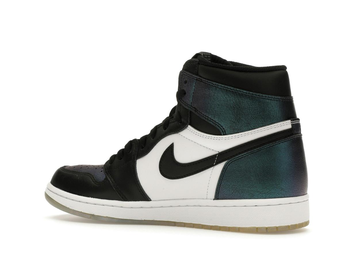 Jordan 1 Retro All-Star Chameleon 2017 Black Metallic Silver 907958-015 - savito