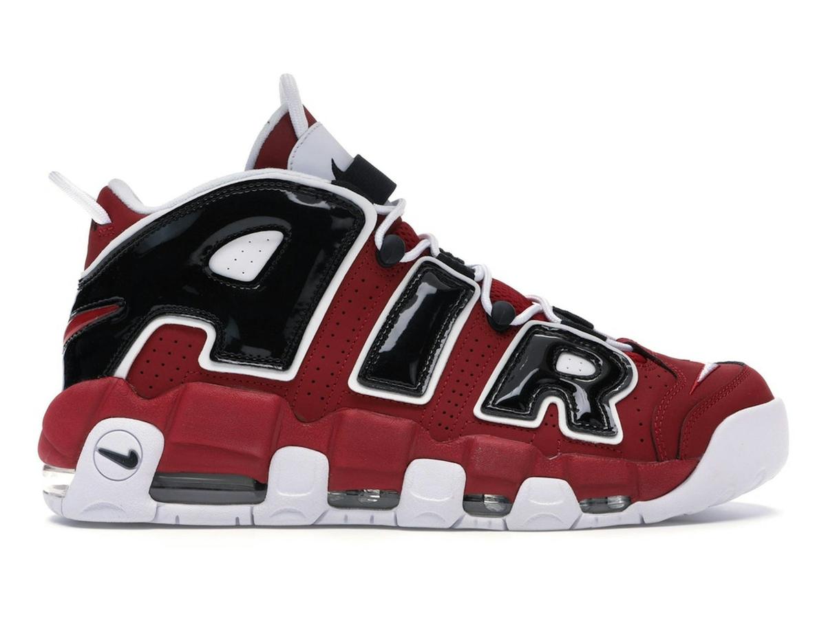 Nike Air More Uptempo Bulls Hoops Pack Varsity Red Black White 921948-600 - savito