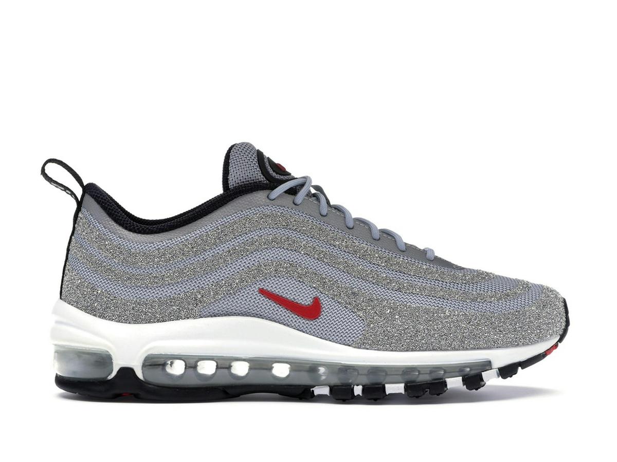 Nike Air Max 97 LX Swarovski Silver Bullet Women's Metallic Silver 927508-002 - savito