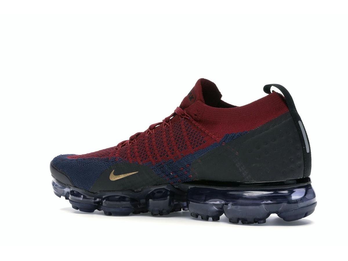 Nike Air VaporMax 2 Team Red Obsidian Sneakers 942842-604 - savito