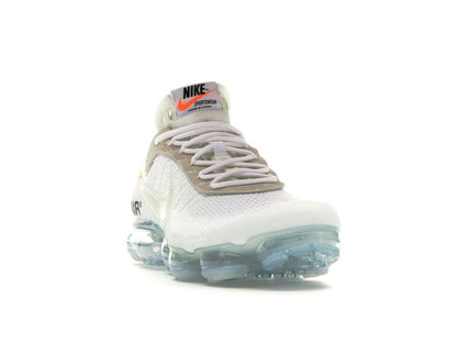 Nike Air VaporMax Off-White 2018 White Orange Black AA3831-100 Sneakers - savito