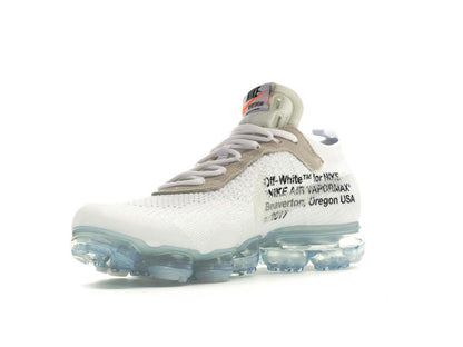 Nike Air VaporMax Off-White 2018 White Orange Black AA3831-100 Sneakers - savito