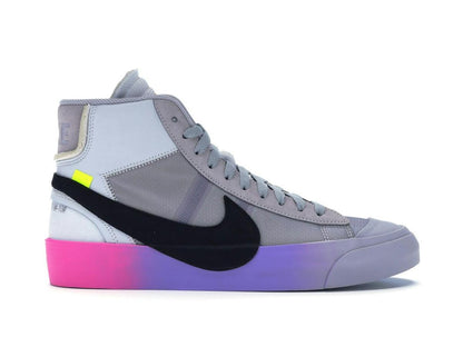 Nike Blazer Mid Off-White Wolf Grey Serena Queen AA3832-002 - savito