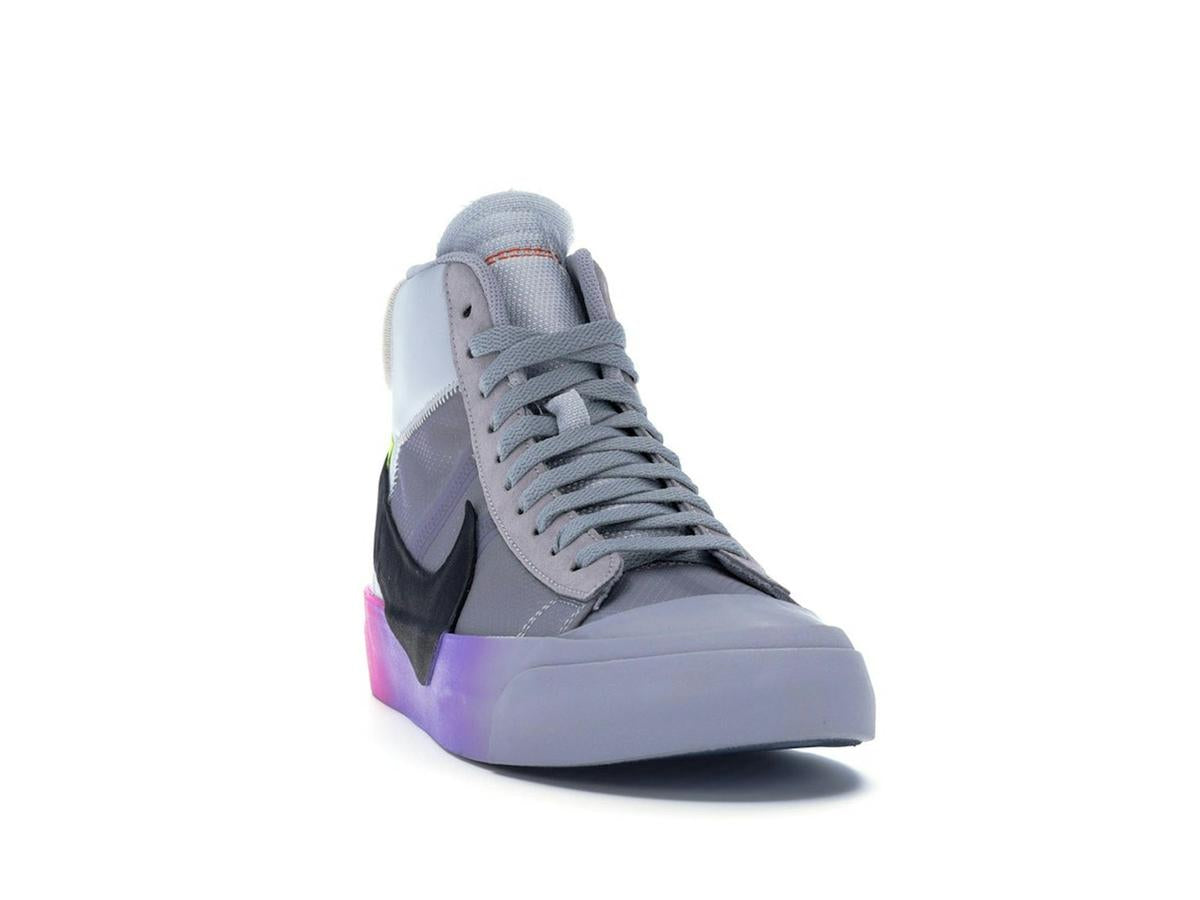 Nike Blazer Mid Off-White Wolf Grey Serena Queen AA3832-002 - savito