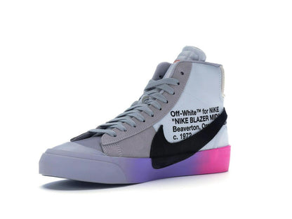 Nike Blazer Mid Off-White Wolf Grey Serena Queen AA3832-002 - savito