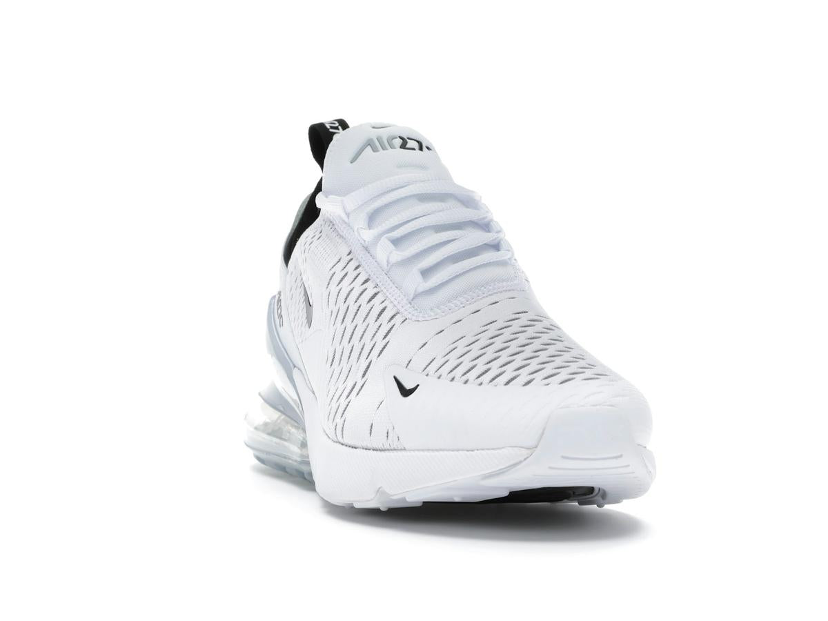 Nike Air Max 270 White Black Sneakers AH8050-100 - savito