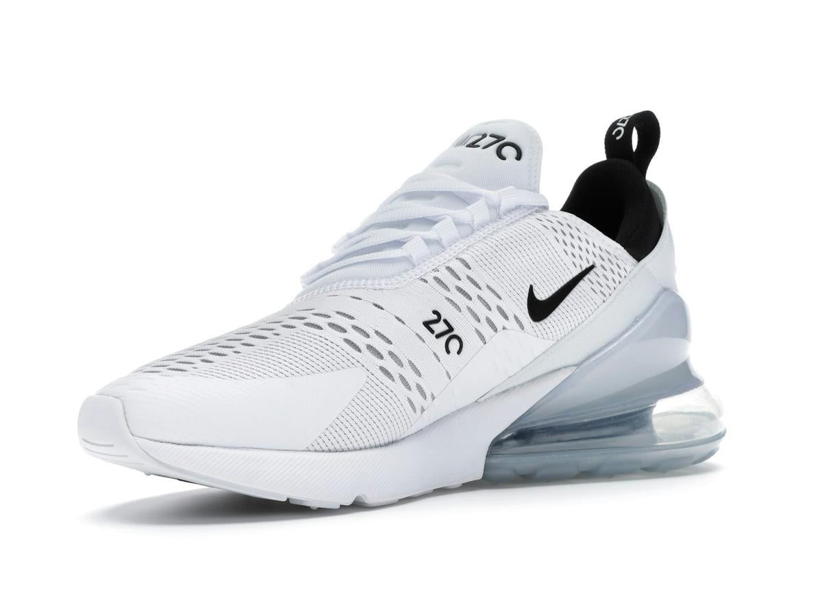 Nike Air Max 270 White Black Sneakers AH8050-100 - savito
