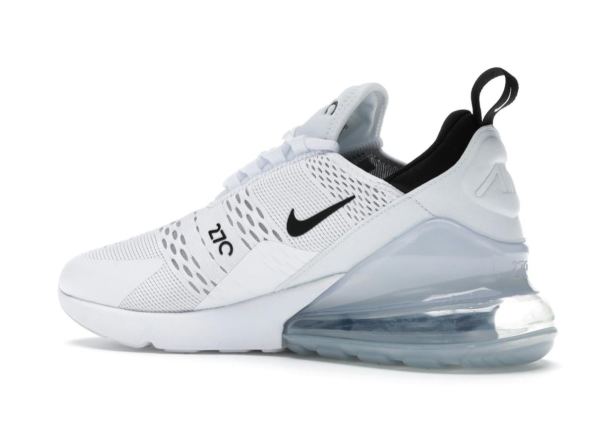Nike Air Max 270 White Black Sneakers AH8050-100 - savito