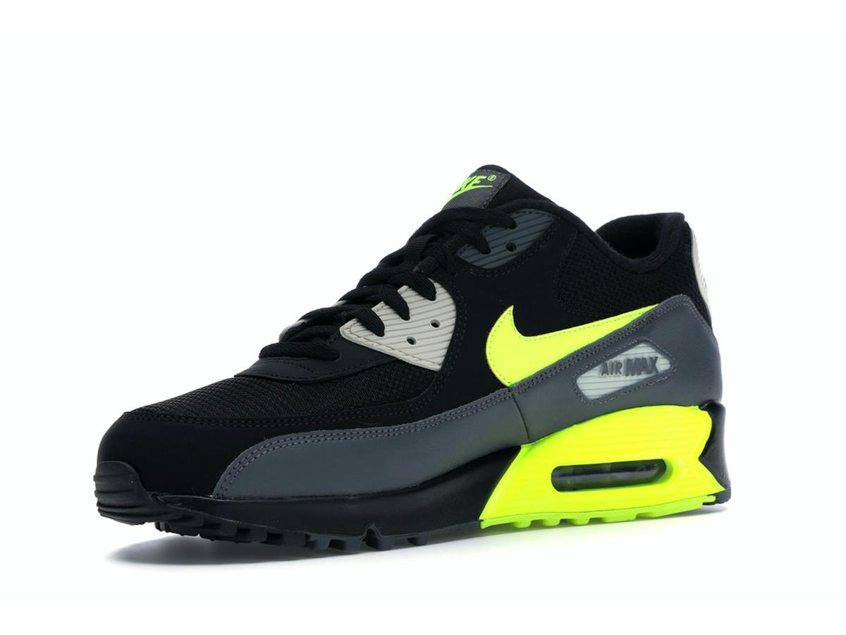 Nike Air Max 90 Dark Grey Black Volt AJ1285-015 - savito