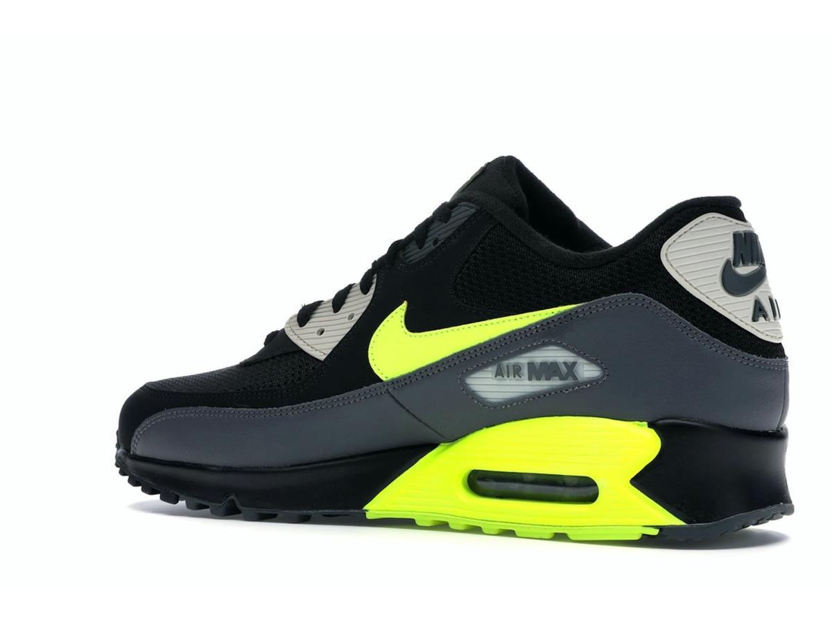Nike Air Max 90 Dark Grey Black Volt AJ1285-015 - savito