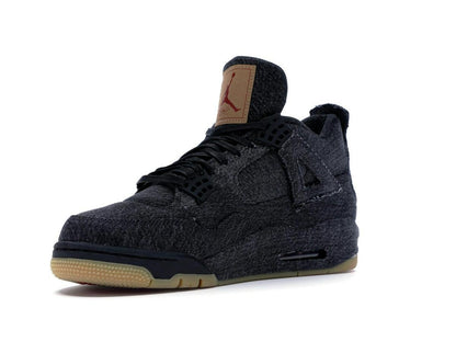 Jordan 4 Retro Levi's Black (Blank Tag) AO2571-001 - savito