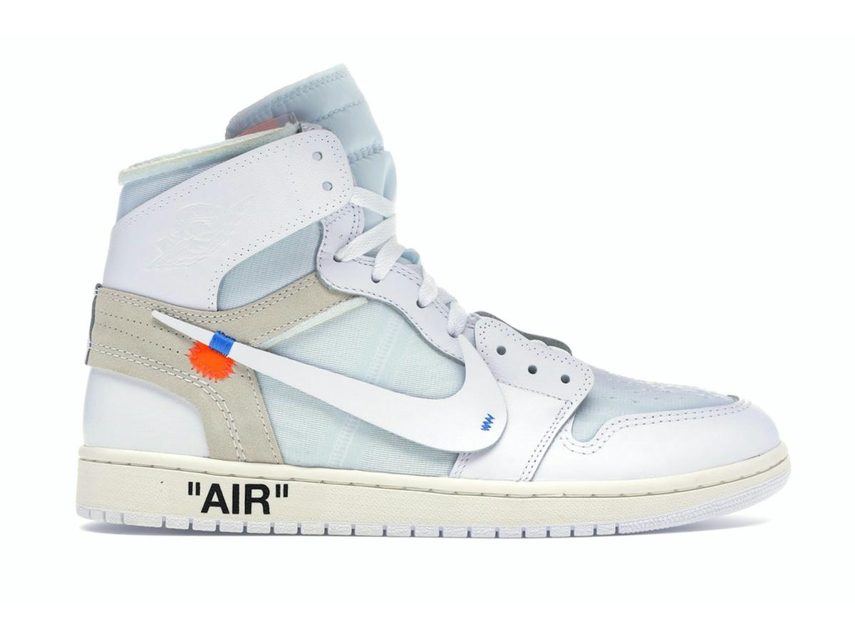 Jordan Air Jordan 1 Retro High Off-White Euro White AQ0818-100 - savito