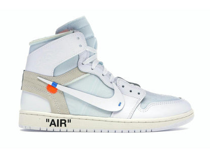 Jordan Air Jordan 1 Retro High Off-White Euro White AQ0818-100 - savito