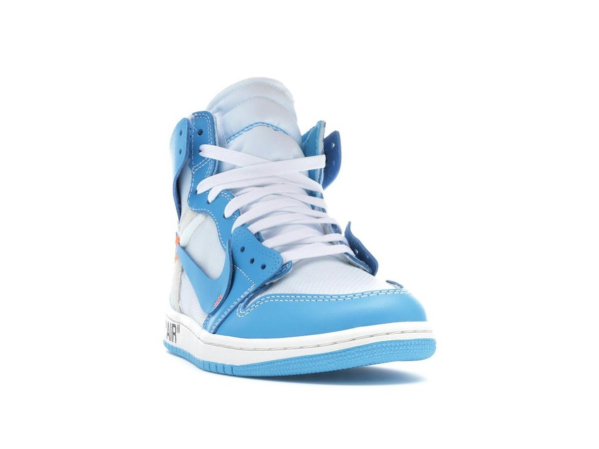 Jordan 1 Retro High Off-White University Blue 'UNC' AQ0818-148 - savito