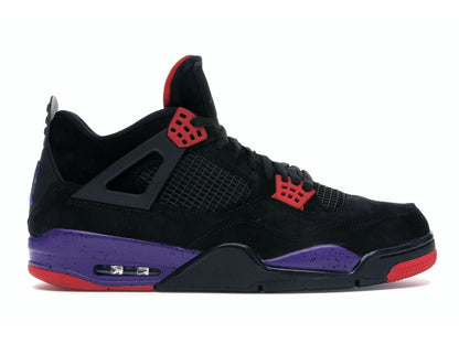 Jordan 4 Retro Raptors Drake OVO (2019) Black Court Purple University Red AQ3816-056 - savito